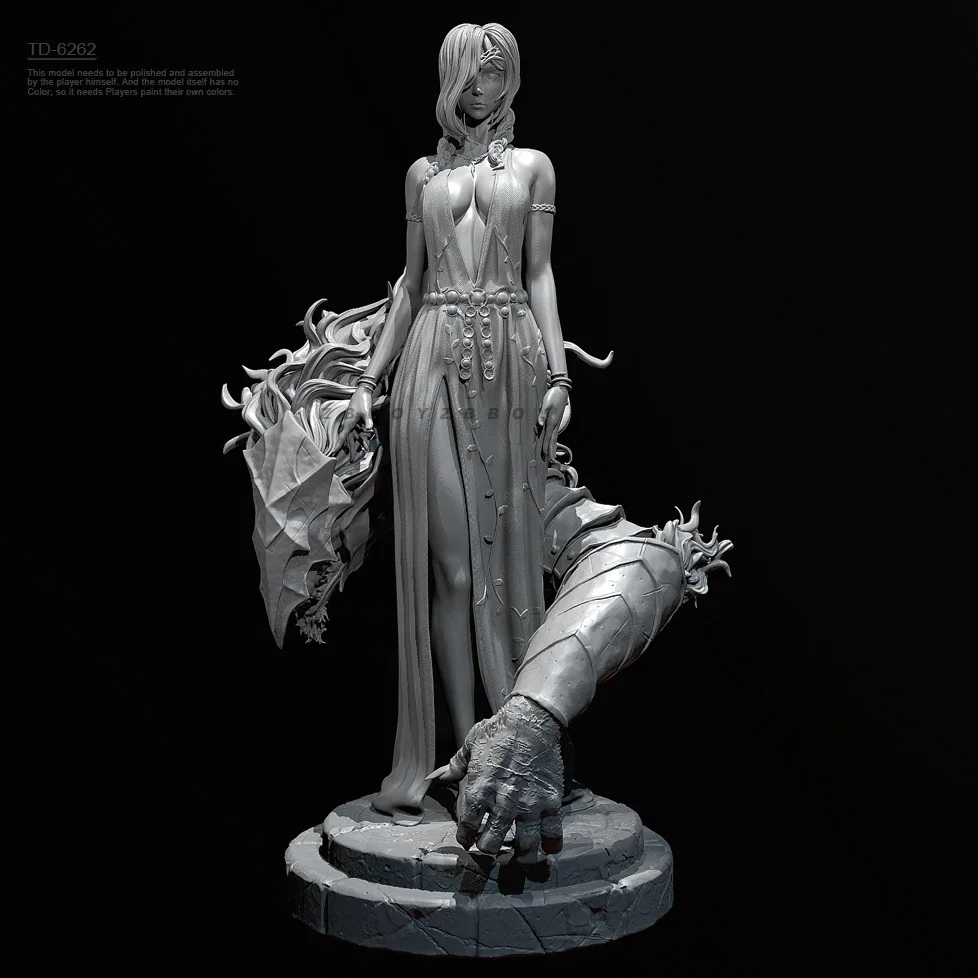 50mm 75mm 85mm résine modèles kits figure beauté incolore et auto-assemblé (impression 3D) TD-6262/3D