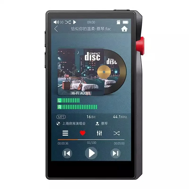  مشغل موسيقى SHMCI C8 DSD HiFi مع بلوتوث ثنائي الاتجاه، شاشة تعمل باللمس، مشغل MP3 محمول #6