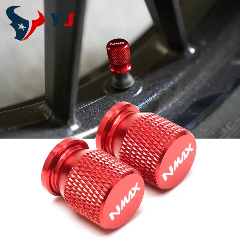 Motorcycle Accessories For Yamaha NMAX N-MAX 160/155/125 NMAX125 NMAX155 NMAX160 CNC Aluminum Tire Valve Stem Cover Airtight Cap