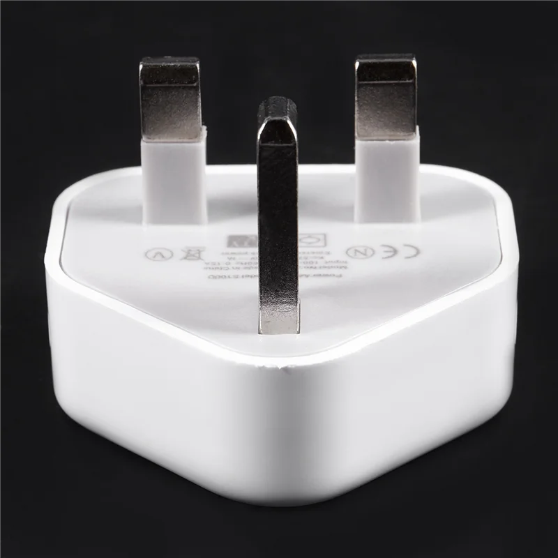 ABGI-6X Универсальный USB-штекер, 3-контактный настенный адаптер для зарядного устройства с USB-портами, дорожное зарядное устройство для зарядки телефона Ipad (1 порт)