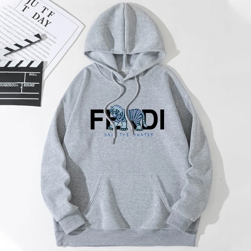 Herren und Damen Hoodies und Sweatshirts Fleece Kapuze Langarm Cartoon Mantel Luxusmarke Damen bekleidung klassisch einfach