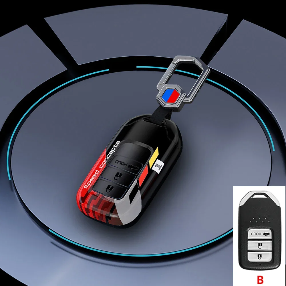 

Car Remote Key Case Cover For Honda CRV CR-V Fit Civic Accord HR-V HR V City Odyssey XV Shell Holder Protector
