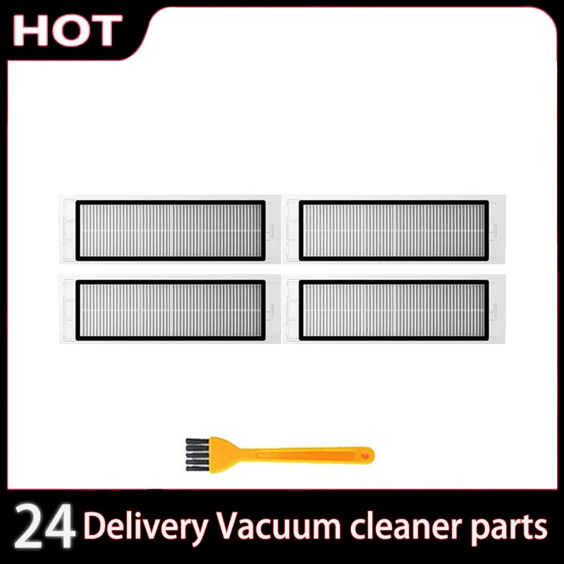Filter for Xiaomi Mijia 1s,Roborock S5,S50,S6 Pure, E4,Mi Robot Vacuum Cleaner Accessories,Mop Roller Side Brush Spare Parts Kit