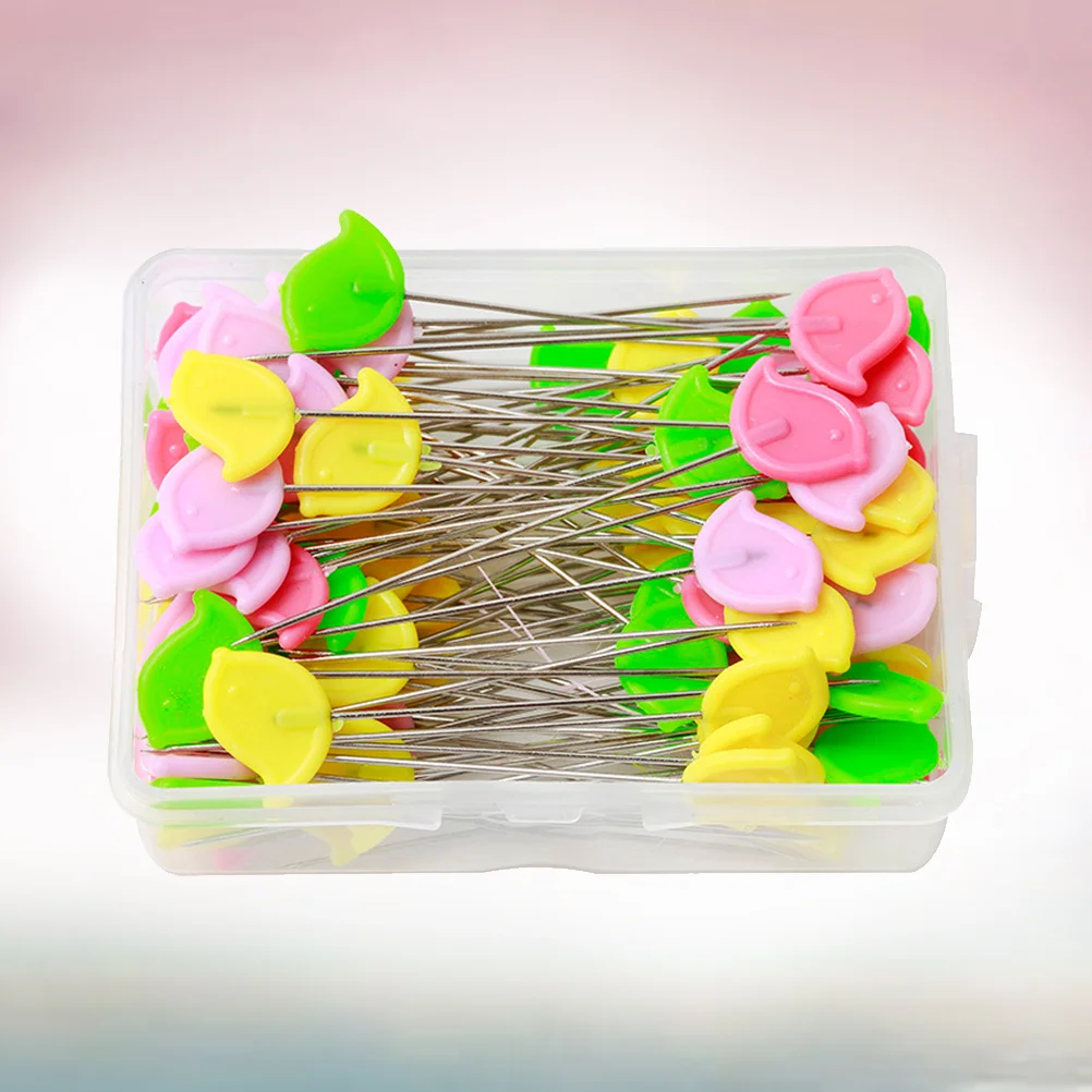 50 قطعة دبابيس رأس الطيور يجب أن تكون لخياطة اللحف ومشاريع الكلية والزينة دبابيس الخياطة رأس الطيور