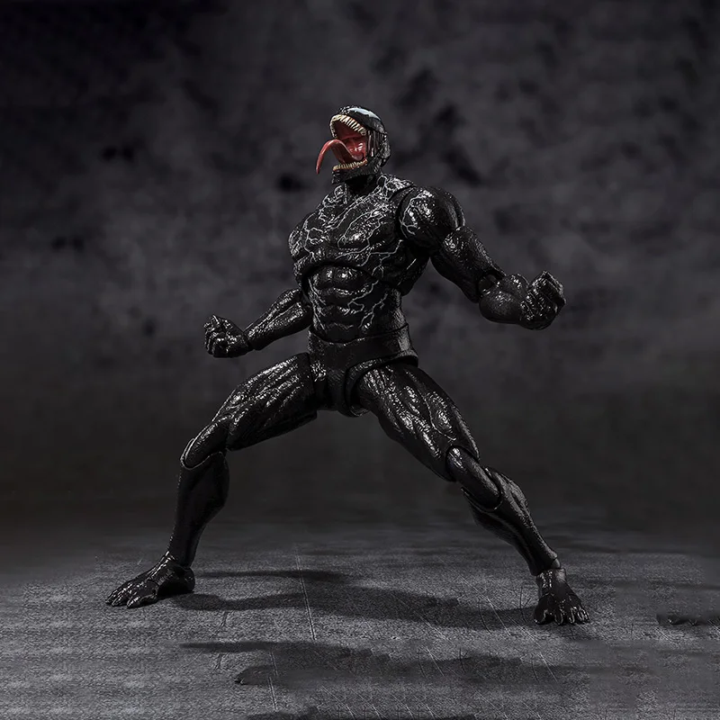 Bandai SHF In shock MARVEL VENOM THE LAST DANCE Figura Kit modello finito Anime Full Action Toy Regalo per bambini set