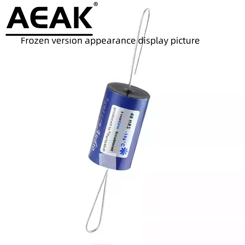 1 peça dinamarca jantzen padrão z-cap hi-fi crossover acoplado capacitor de áudio mkp (versão congelada é opcional) 400vdc 5%