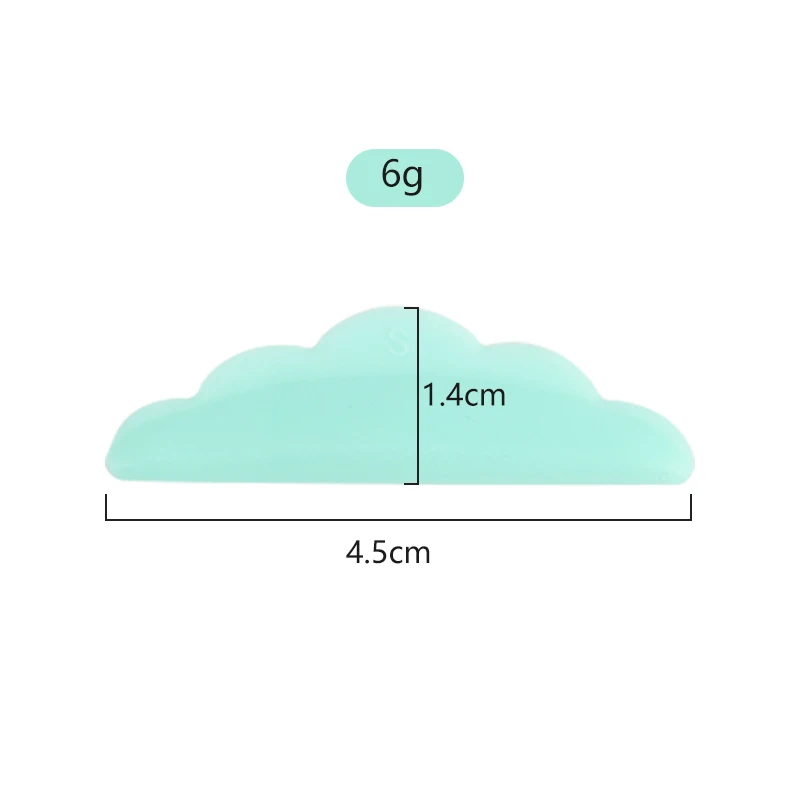 5 paia Kit per sollevamento ciglia Ciglia in silicone Perm Pad Estensione ciglia Ascensore Shield Aste 3D Ciglia Bigodino Applicatore Strumenti di trucco