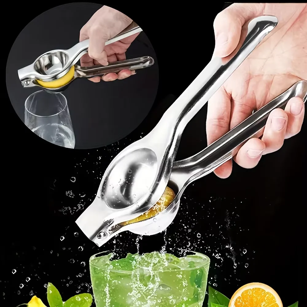 Manual Lemon Squeezer Stainless Steel Juicer Processor Kitchen Accessories Juice Fruit Pressing Citrus Orange Juicer Lemon Press