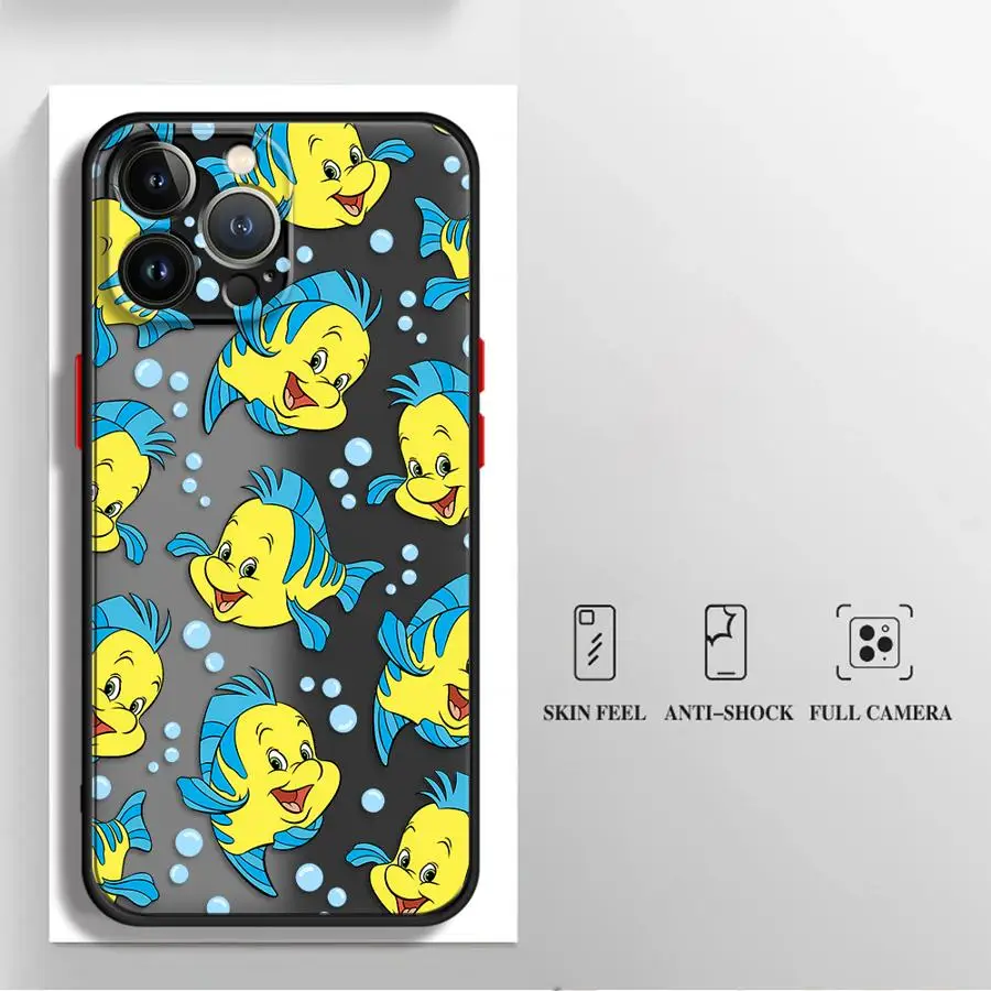 Disney Cartoon Marlin Phone case for iPhone 16 13 15 12 11 14 Plus Pro ProMax 12 Mini 13 Mini X XS XS Max XR 7 8 SE funda case