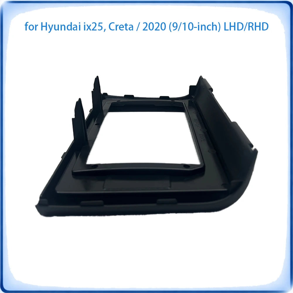 Car Radio Fascia Frame For Hyundai ix25 Creta 2020 9/10 inch LHD/RHD With Canbus Decoder & Wiring Harness Car Accessories