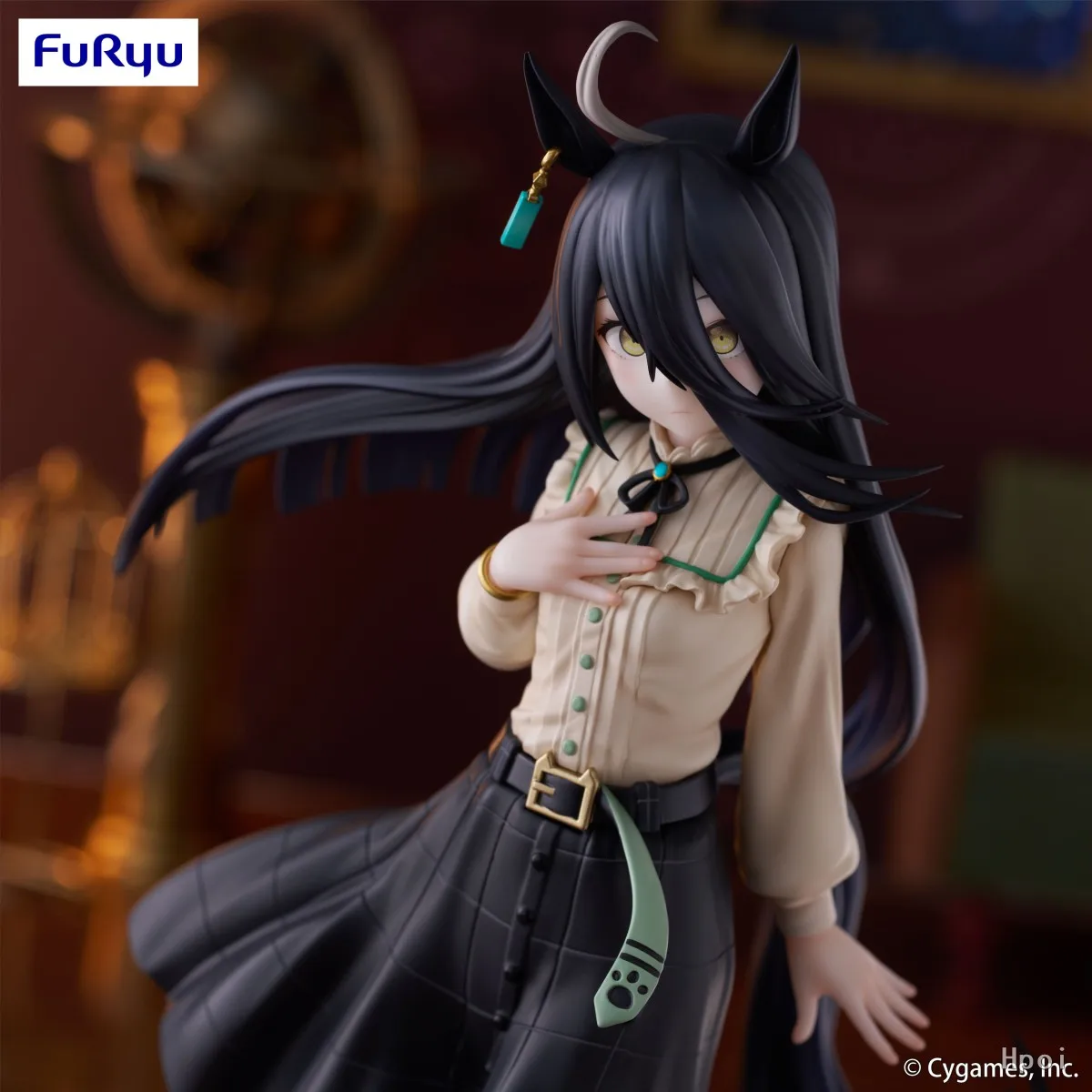 الأصلي Furyu Trio-Try-iT Umamusume: جميلة ديربي مانهاتن مقهى أغنيس تاشيون 21 سنتيمتر البلاستيكية عمل أنيمي نموذج لجسم تحصيل