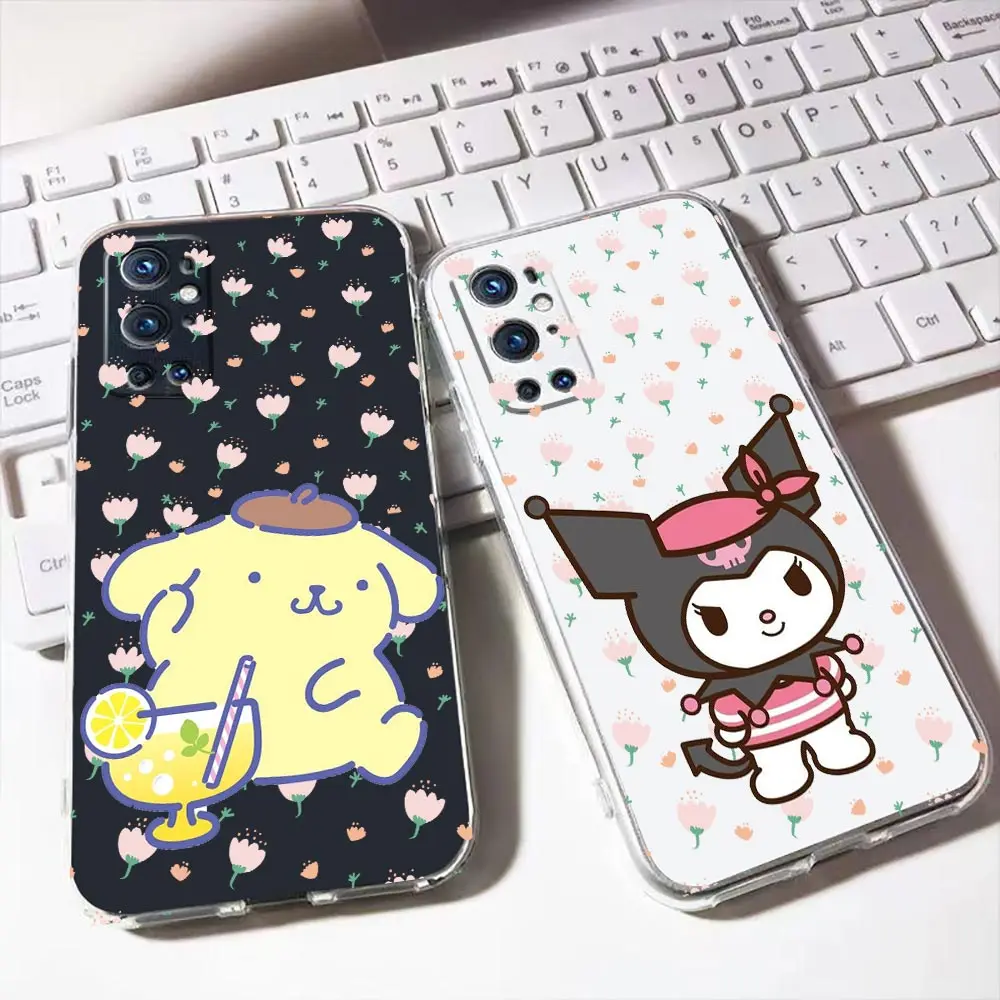 Clear Case For Samsung Galaxy S22 S21 S20 FE S10 NOTE 10 A12 A11 PLUS ULTRA 5G Case Funda Shell Melody Kuromi Little Twin Stars