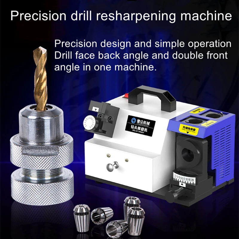 

TD13-B Grinding Drill Bit Machine Repair Grinder Small Twist Drill Leigong Machinery Drill Bit Grinding Machine