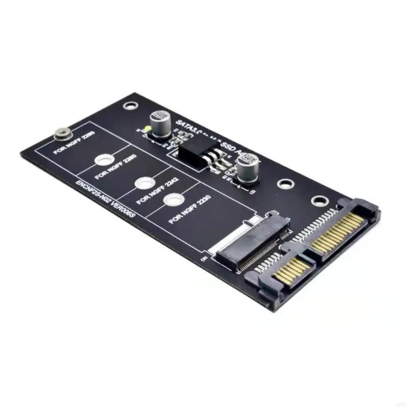 J6BC M.2 в SATA3 NGFFS CARD CARD CARD для 6 Гбит / с быстро скорость передачи данных для ПК и ноутбуков