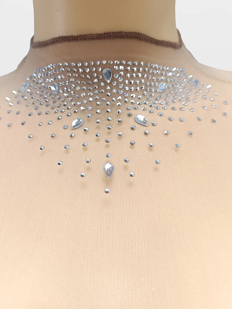 Gaun Maxi Panjang Elegan Musim Gugur Afrika Lengan Panjang Bahan Mesh Seksi Ukuran Besar untuk Pesta Malam, Pakaian Dashiki Afrika