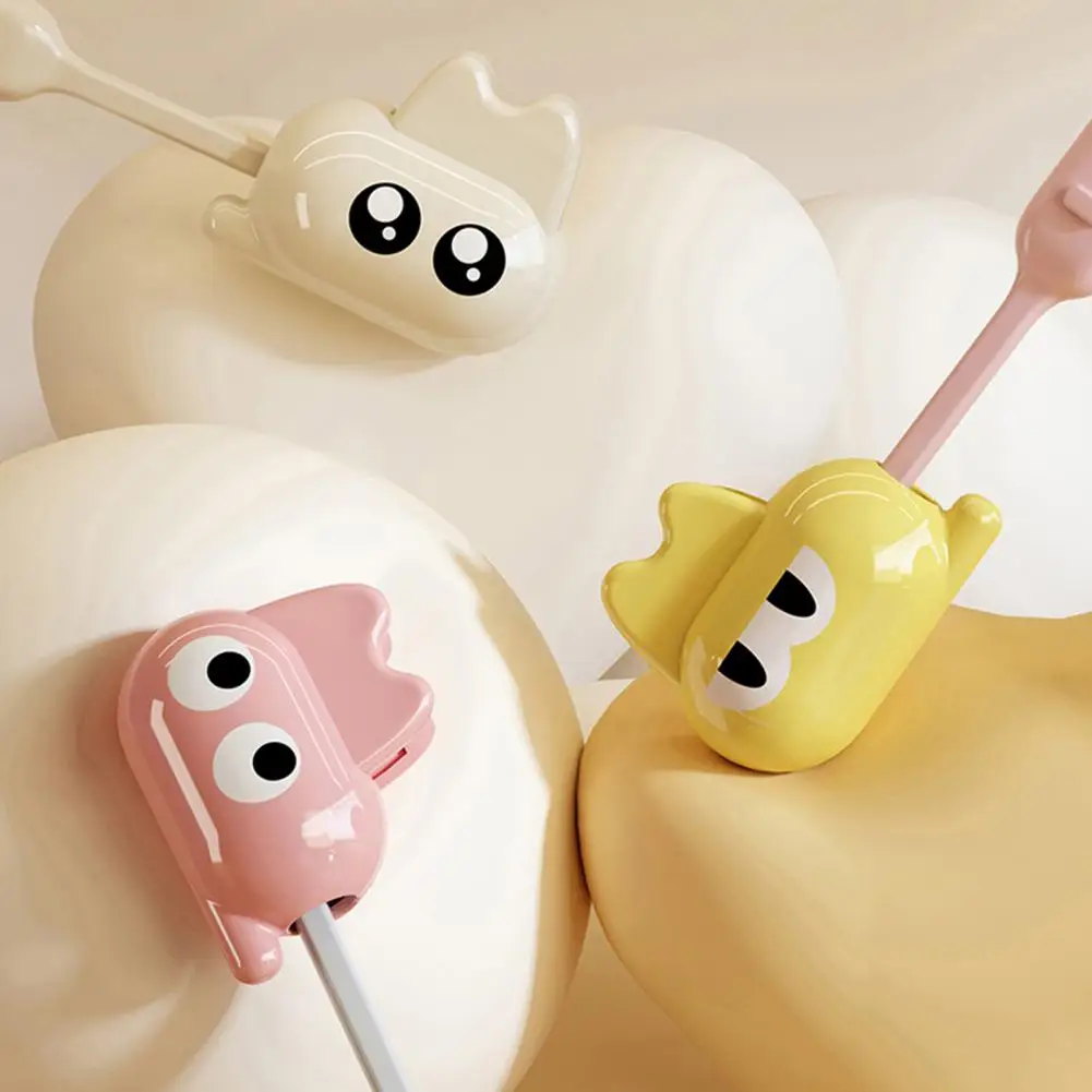 Tandenborstelkopbeschermer Draagbare tandenborstelhoes Leuke cartoon kat Tandenborstelkophouder Stofdichte hoes voor compact ontwerp