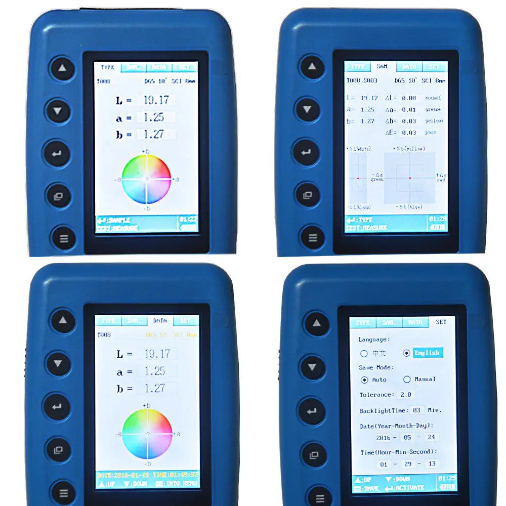 Portable Color Analyzer Digital Precision Colorimeter Colorimeter