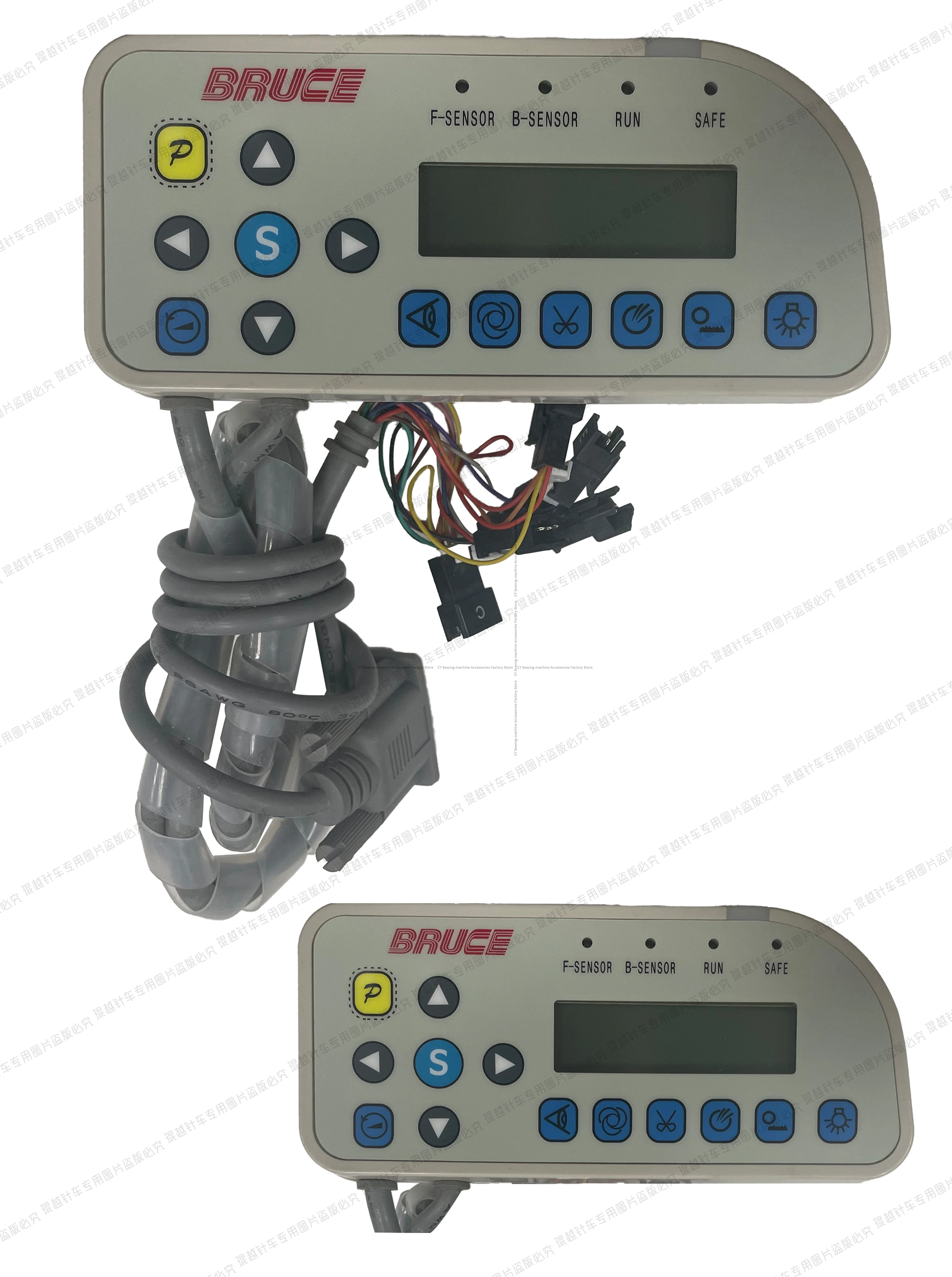 

Bruce 798 Split Computer Overlock Sewing Qixing 682g Electronic Control Box Operation Panel LCD Panel Brand New