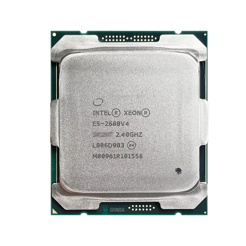 Intel Xeon 2680 V4 E5-2680V4 CPU usada 2,4 GHz quatorze núcleos 35M 120W 14nm LGA 2011-3