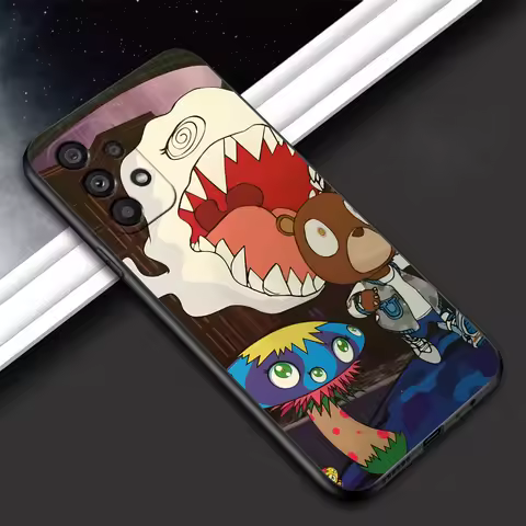 Rapper Kanye West Album Case for Samsung Galaxy A15 A16 A54 A33 A34 A55 A24 A51 A12 A21s A71 A52 A32 A53 A22 A13 TPU Phone Cover