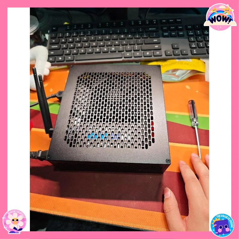 

Корпус Lzmod 2.2L Mini ITX iGPU DC-M2 с поддержкой внутреннего блока питания постоянного тока