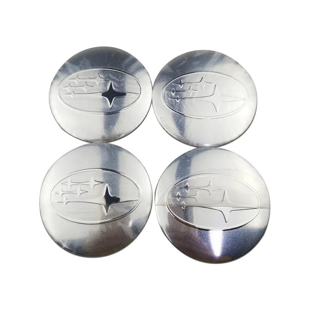 4PCS 60mm/65mm Car Wheel Center Hup Caps Cover Stickers for Subaru WRX BRZ DRL XV STI Outback Legacy Forester Impreza Tribeca