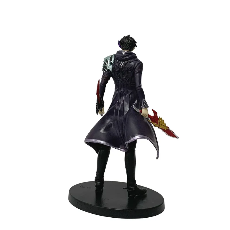 21cm In Stock Solo Levelings Anime Version Figure -Sung Jinwoo Action Figure PVC Collect Model Figure Display Anime Merchandise