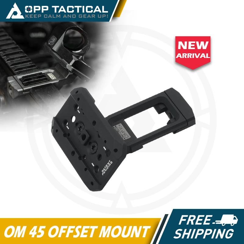 

Tactical Strike Optics Accessory Ambush OM45 45-Degree Optic Mount for Red Dot Sights