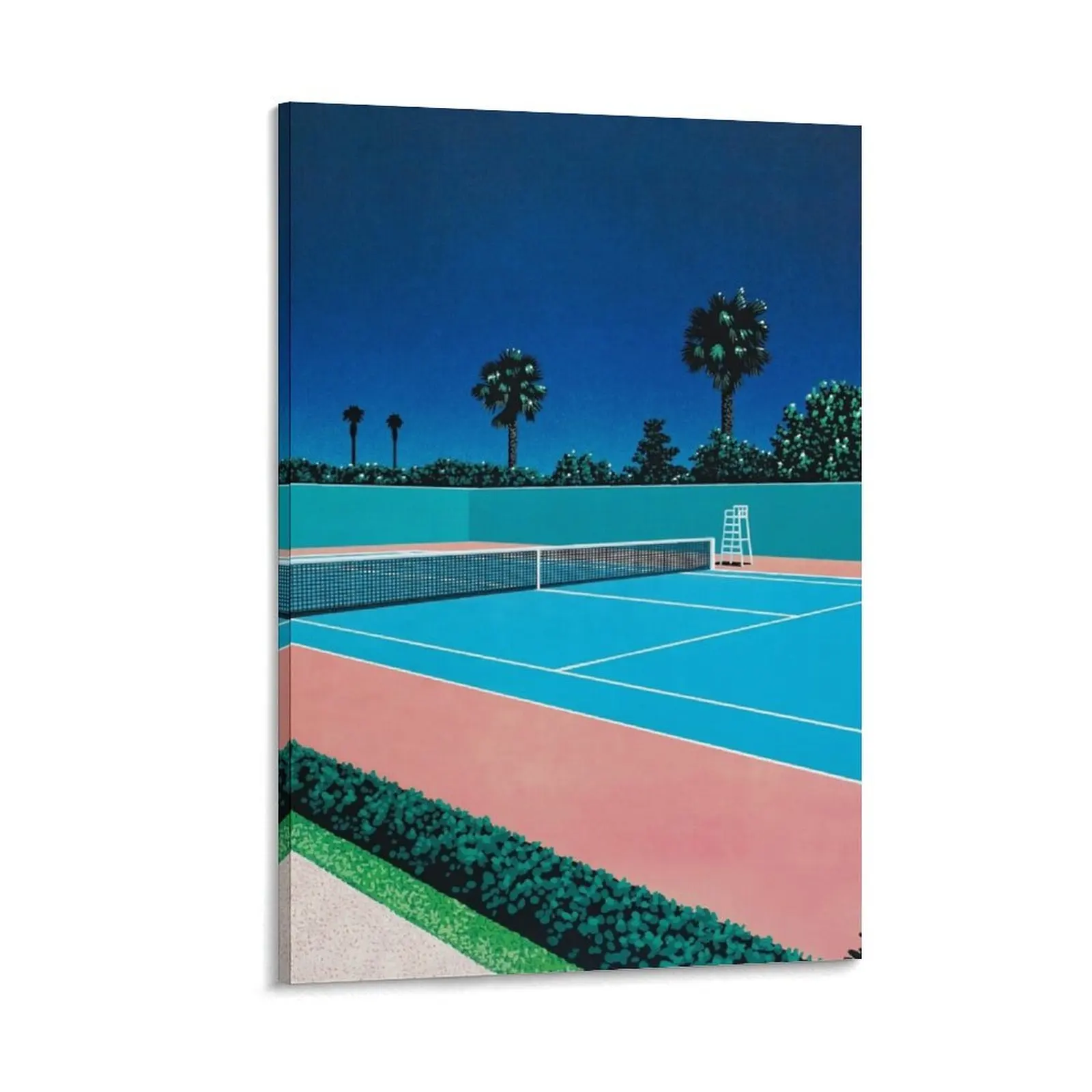 

Tennis Court by Hiroshi Nagai Canvas Painting interior paintings wallpapers home decor room decorations for girls