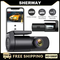 Car DVR Dash Cam FHD 1080P Mini Car Front Dash Camera 24H Parking Night Vision Auto Record Video Recording Dash Cam Camcorder