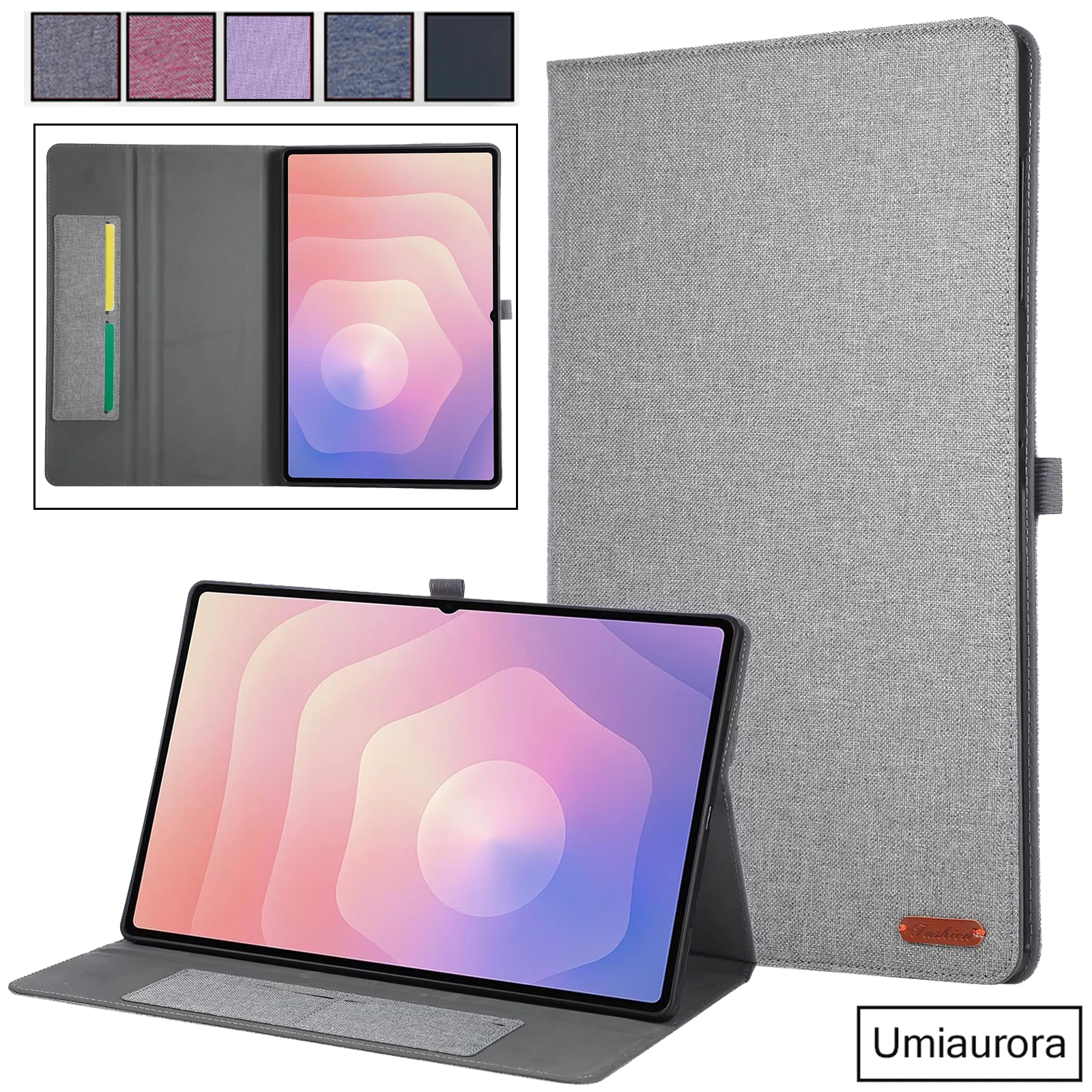 

Для Samsung Tab S11 11 "SM-X730 X736 S11 Ultra 14,6 дюймов SM-X930 SM-X936 Чехол-подставка из искусственной кожи с магнитной откидной крышкой, чехол для планшета, кошелек Funda