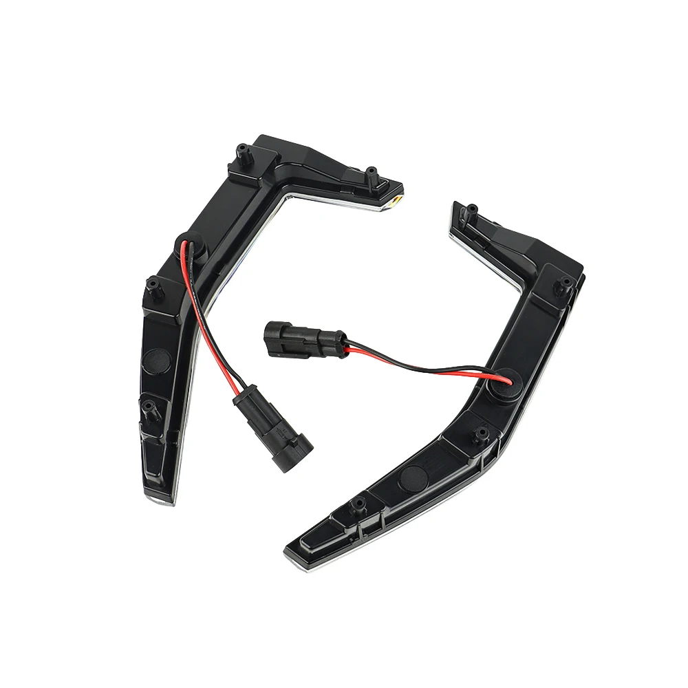LED Accent Fang Lights Assembly Grille Lamps DRL for Kawasaki Teryx KRX 1000 2020 2021 2022 2023