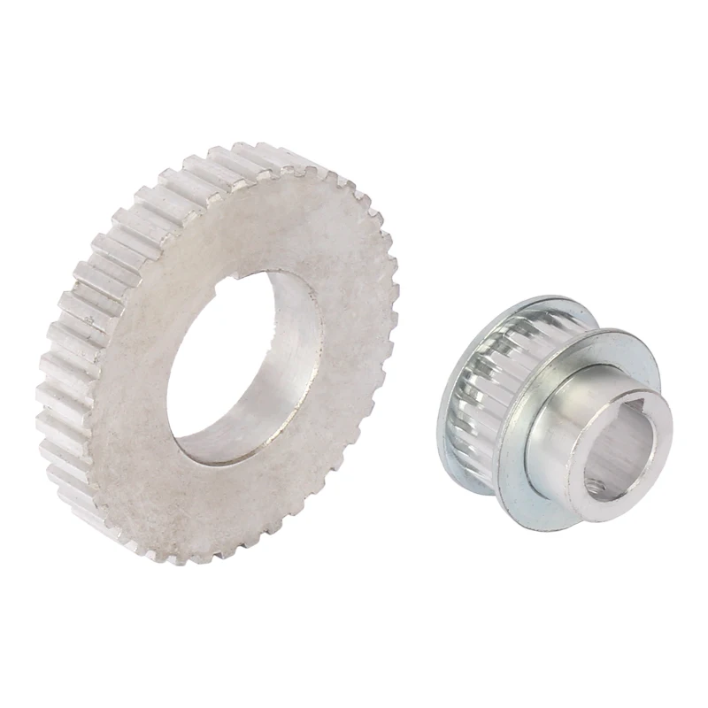 2pcs metal synchronous Pulley gear/motor belt gear/drive wheel/gt2 9.5mm pulley  SIEG SC2-017-006 JET BD-X7 Motor gear