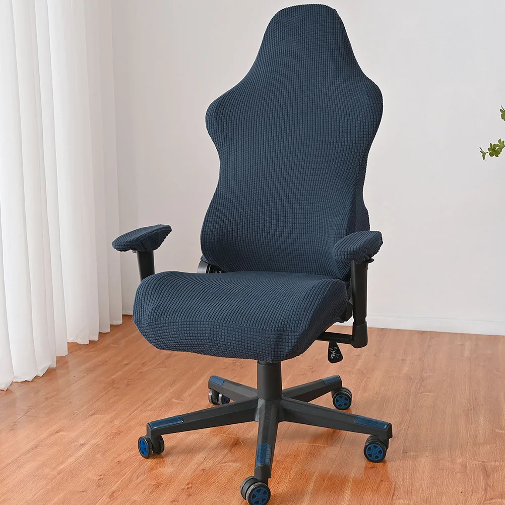 

Elastic Gaming Chair Cover Stretchable Protector Computer Chairs Office Color Washable Slipcover Kids Pet Proof Anti Scratch