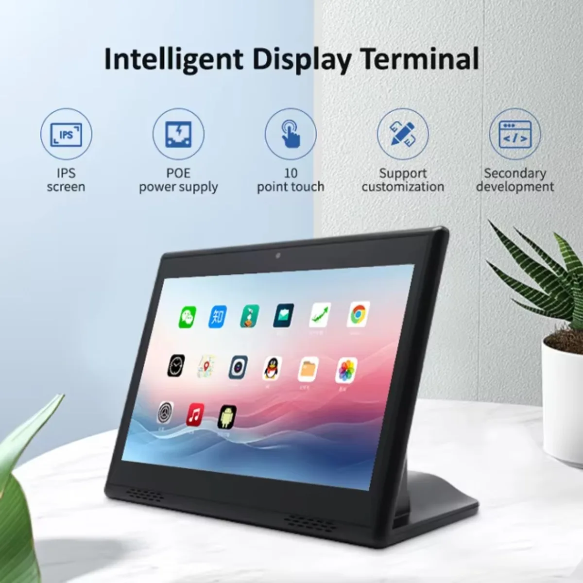 10,1 Zoll Touchscreen RK3566 Android Tablet Monitor für Desktop Display
