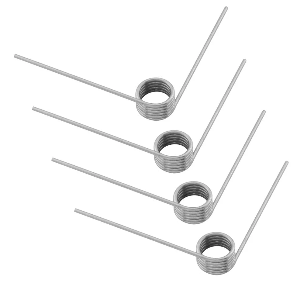 4pc V-shaped Torsion Spring Wre diameter 0.5mm Stainless Steel Right-handed Torsion 90degree Spring Deflection Spring Assortment