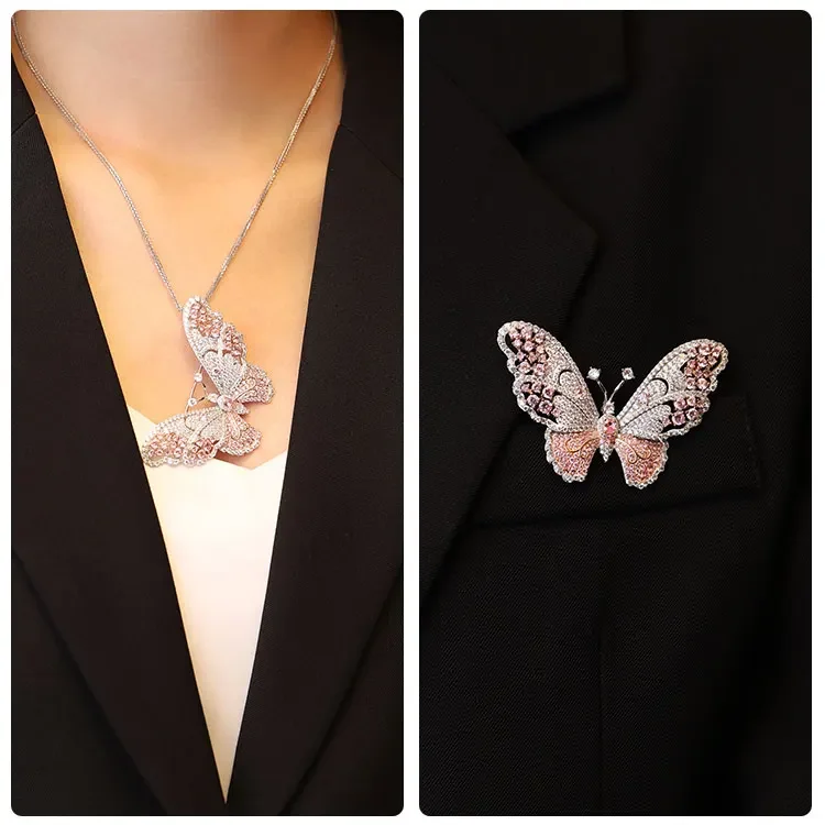 Trendy Best Quality Brooch Pin Handmade Jewelry Butterfly Brooch For Women Wedding Dress