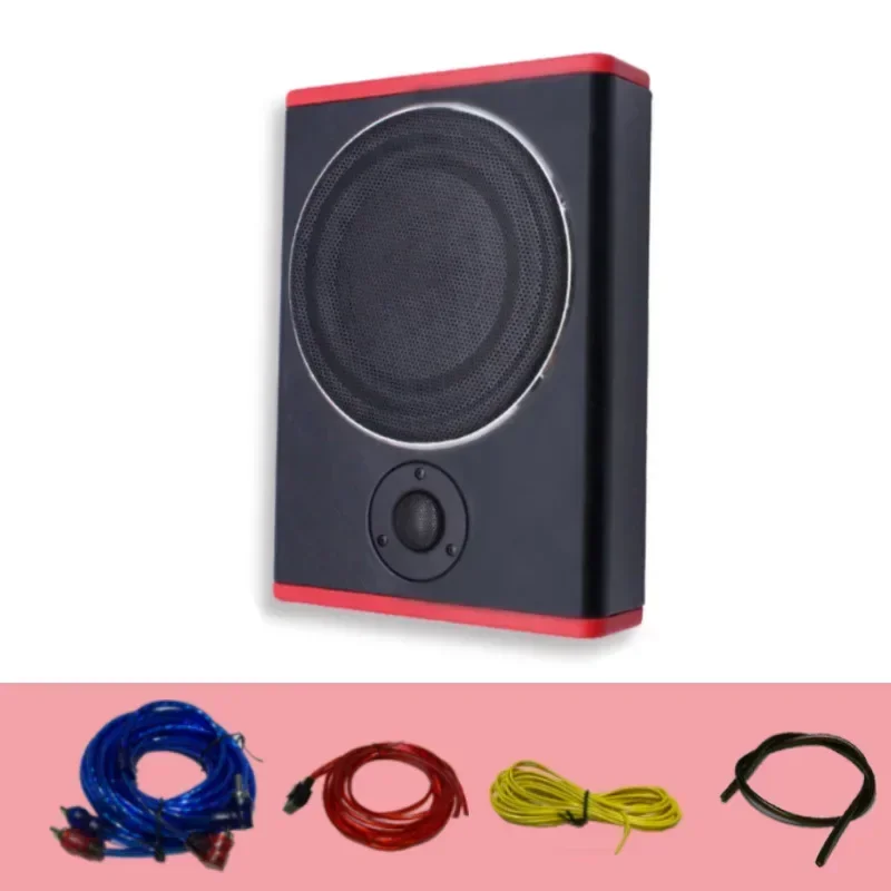 Durable Car Audio 12V Active Subwoofer Under The Seat 8/10 Inch with High Pitch and Bluetooth Car Mounted Modified Ultra-thin Ca