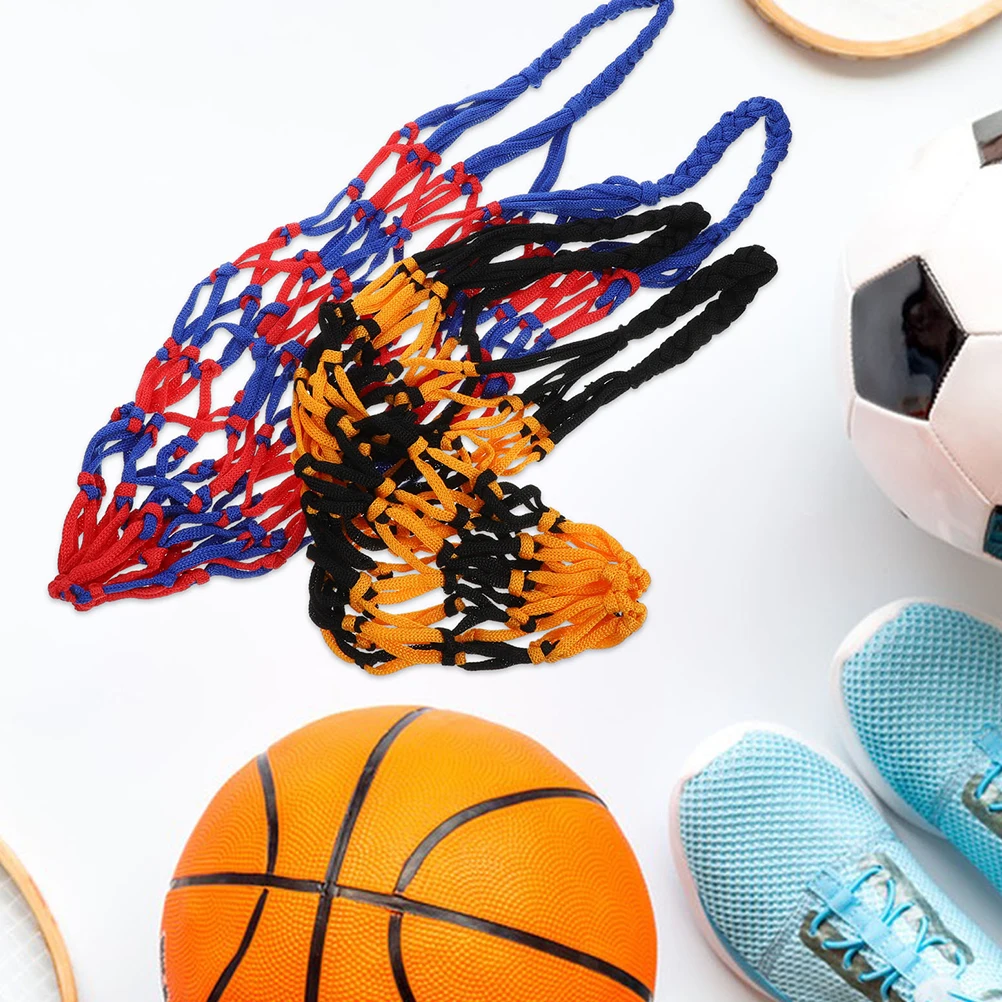 

4 set Ball Mesh Storage for Basketball Carrier Bags Ball Net Bag Basketball Football Soccer Volleyball Portable Nylon Container