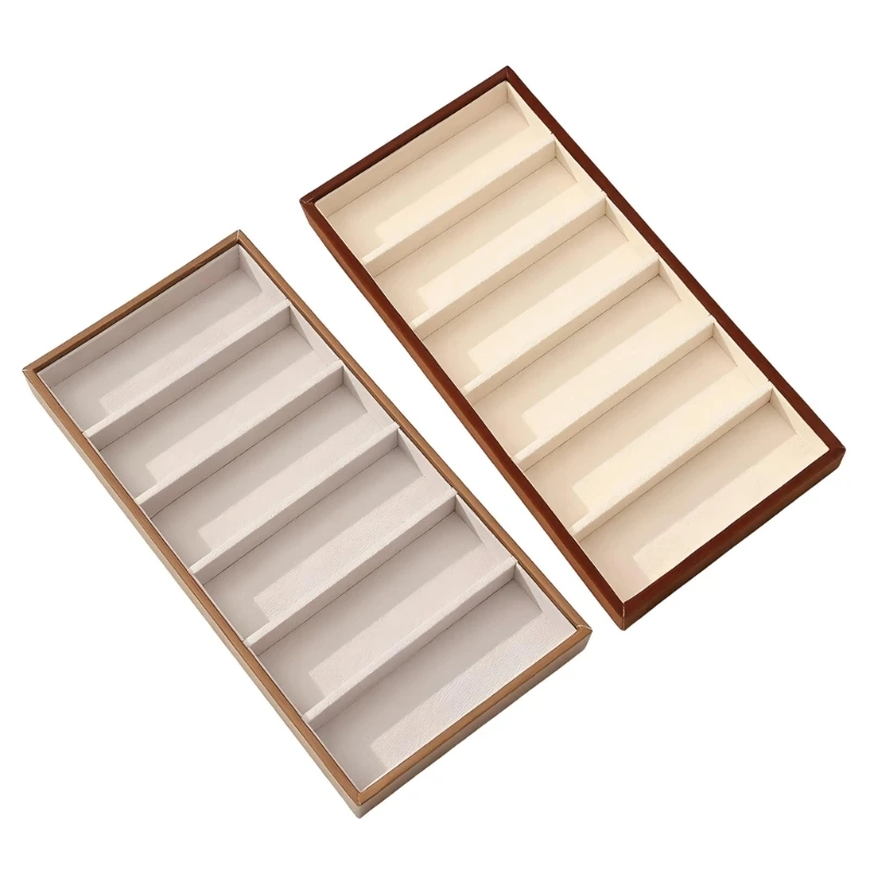 Sophisticated Eyeglass Display Case Made Of And Soft Flannel JOMD