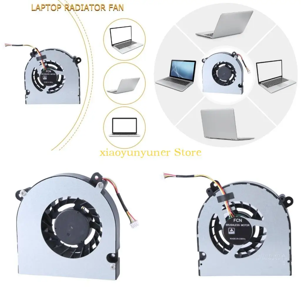 

P9JB 1PC Laptop Coolers Heatsink for Hasee N9X0TC CN95S03 CPU Cooling Fan DC5V