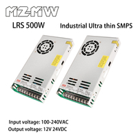 LRS Ultra-thin Switching Power Supply Series 500W AC To DC 100-240VAC 12V 24V Industrial Lighting Adapter Transformers SMPS