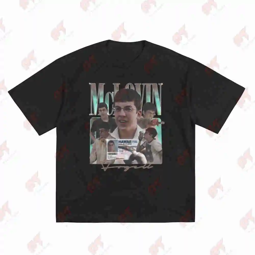 McLovin Fogell Vintage Retro Bootleg Short Sleeve Tee 100% Cotton T-Shirt