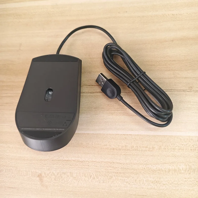 USB Wired Fingerprint Mouse For Lenovo MUF1652 Password Free Privacy Good Fingerprint Login