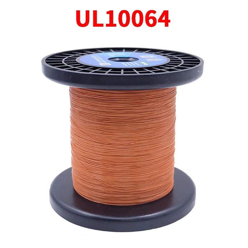 FEP Koperdraad UL10064 PTFE Plastic 40/36/34/32/30/28/26AWG Ultra Fijne Micro Litz Draden Soldeer Hoge Geleidbaarheid Koperen Kabel