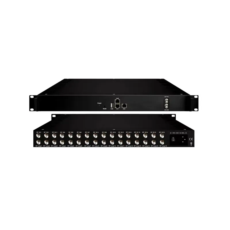 

Cable TV Equipment 16 Channel Professional HD Satellite Receiver IP Video Decoder DVB-S/S2