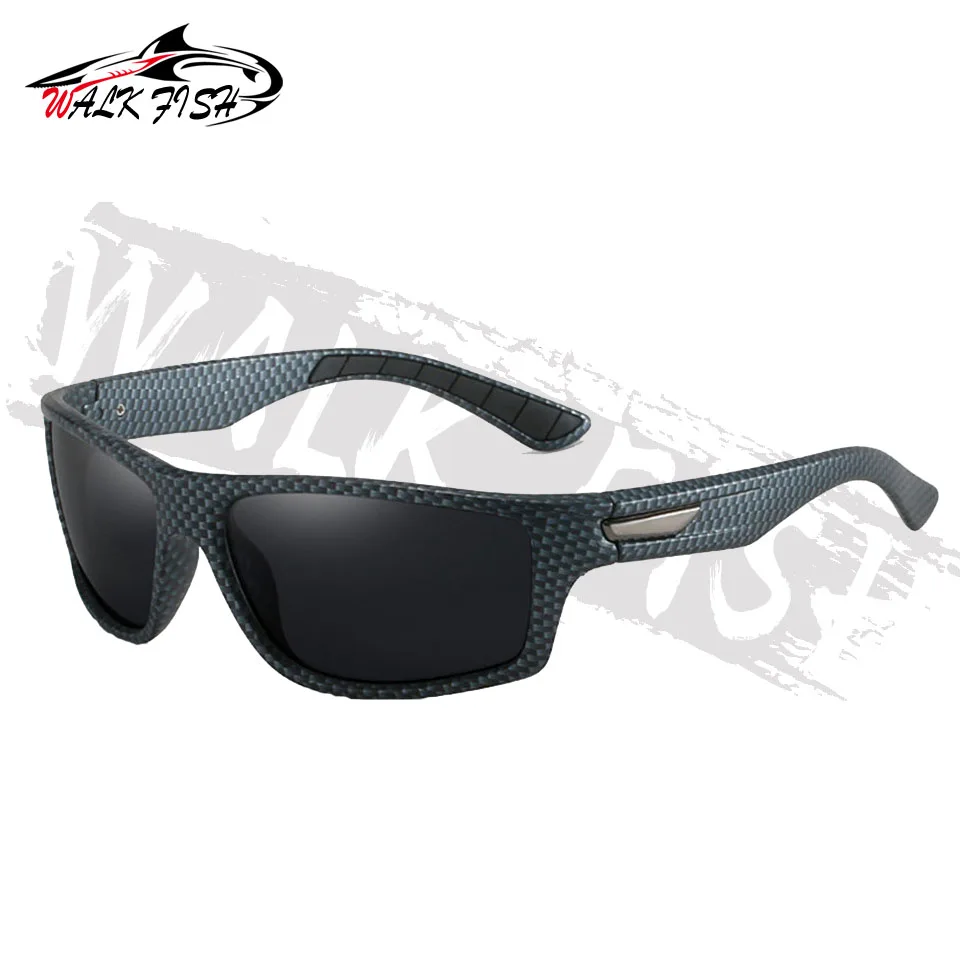 WALK FISH Polarized Fishing Sunglasses Men\'s Driving Sports Male Sun Glasses Hiking Fishing Classic Sun Glasses UV400 Eyewear
