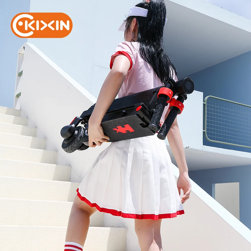 

Hot Selling 36V 5Ah 250W Electric Scooter Portable Foldable Solid Wheel Smart Four-Fold 3 Step Design Removable Battery 150kg