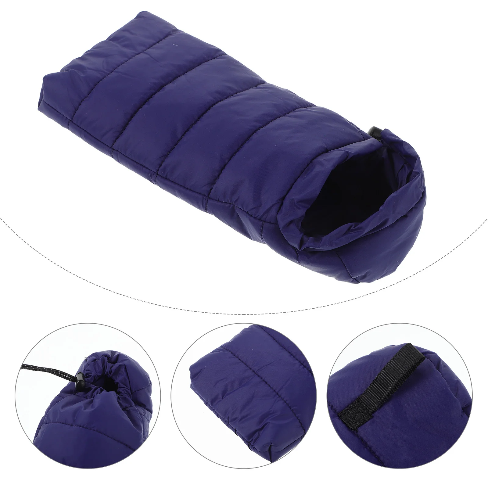 

Miniature Camping Gear Set Sleeping Bag Hanging Strap Portable Outdoor Scene Photo Props Mini Dollhouse Decor Miniature Things