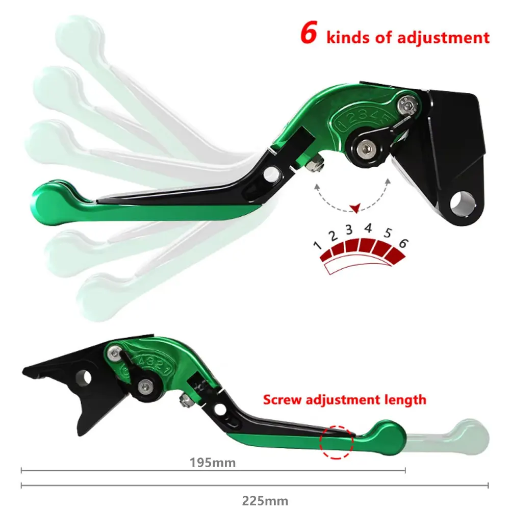 For Honda CB1300 2003-2010 Extended Brake Clutch Levers Motorcycle Accessories 90° Folding CNC Aluminum Handle Lever